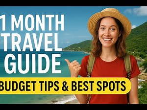 How to Travel the World for a Month (Without Going Broke!)