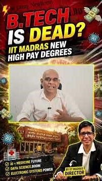 IIT Madras Highest Paying Degrees 2026 💸 | BS vs BTech Truth 🔥 (Data Science, AI, MedTech)
