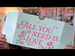 2023 October Sew Sampler (Quilt Box Unboxing!)