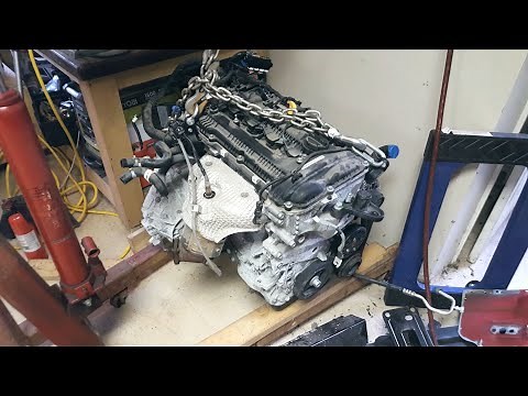 Engine Removal | Kia Rebuild Pt. 4