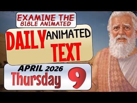 JW DAILY ANIMATED TEXT 🔵WHAT DOES ABRAHAM TEACH US? ✅ EXAMINE THE BIBLE ANIMATED