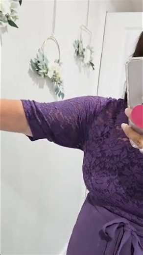 Watch Women's Plus Size Lace Chffon Long Maxi Formal Dress on Amazon Live