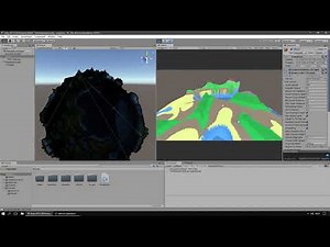 [Unity] Procedural Planet with chunked LOD