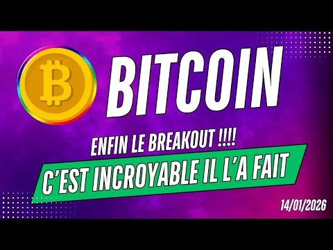 BITCOIN ENFIN LE BREAKOUT 🔥 C'EST INCROYABLE IL L'A FAIT !!! PROCHAINES TARGETS ? ANALYSE CRYPTO 🔥