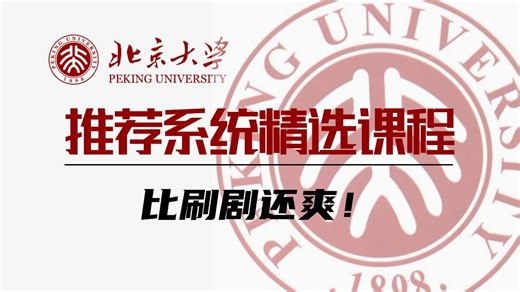【推荐系统算法基础和大项目实战课程】（2025最新）花了6800买的人工智能机器学习课程深度学习|经典算法|数据分析|python|pyTorch|HBase
