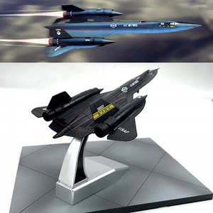 1:144 Diecast Military Model NASA Lockheed SR-71 Blackbird Spy Plane Aircraft  | eBay