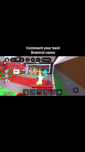 VOUCH 16 | IN STEAL A BRAINROT ROBLOX | #roblox #mixtape #mhacommunity #mha #viral