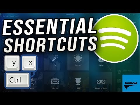 Spotify - Most Essential Shortcuts for Windows 10