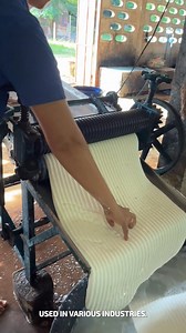 2.6M views · 5K reactions | From Soft to Strong The Making of Rubber Sheets #RubberProcessing #QualityCraftsmanship #DurableSheets | Fatafatnews | Facebook