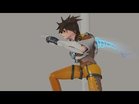 Overwatch- Tracer and Reaper animation tests