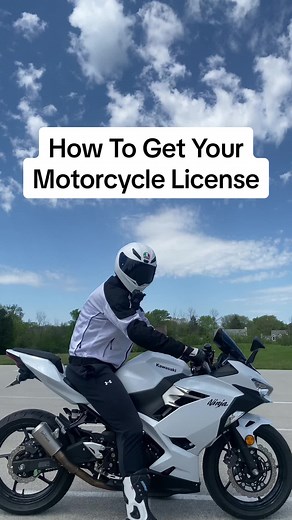 Want To Get Your Motorcycle License? Here’s How #ninja400 #motorcycle #sportbike #bike #booktok #biketok #beginner #fyp