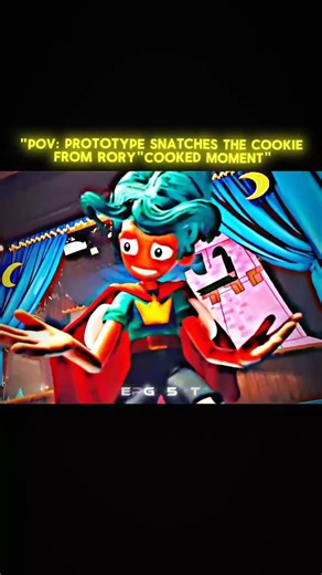Prototype Snatches The Cookie From Rory 😱☠️|Poppy Playtime Chapter 5|#poppyplaytime#edit#shorts#fyp
