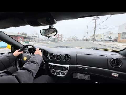 6k Mile 2004 Ferrari 360 Spider Test Drive