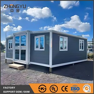 [Hot Item] Movable Prefab/Prefabricated Glass Luxury Expandable Shipping Container House