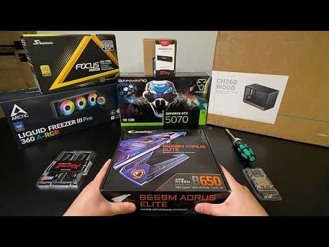 17 Minutes of Building a Gaming PC Step By Step (No Music, No Talking)