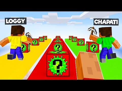 VIRUS LUCKY BLOCK RACE | MNECRAFT