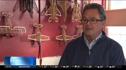 This Massachusetts company has been making model airplanes the same way for 100 years