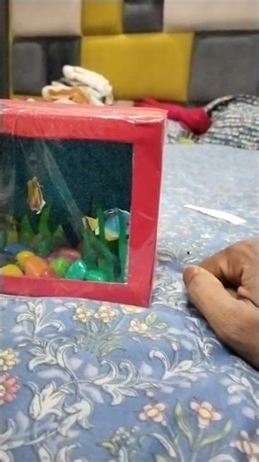 Aquarium Model #aquariumfishmodel #aquarium #model #schoolprojectmodel #aquariummodelforschool