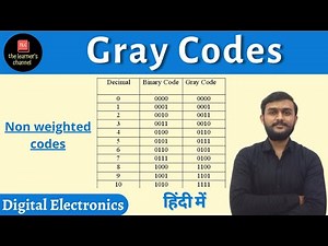 Gray Codes || Binary to Gray Code Conversion || in Hindi