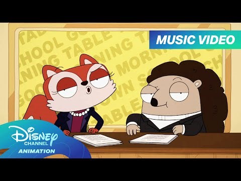 Kiff "Good Morning Table Town School" Song! 🐿️🏡 | Kiff | ‪@disneychannelanimation‬