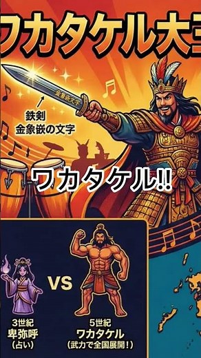 ワカタケル ～鉄剣が刻む5世紀の覇道～