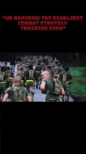 “US Rangers: The Deadliest Combat Strategy Training Ever” #military #automobile #airforce