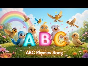 Birds ABC Song 🐥 | Learn A to Z Birds for Kids | Fun 3D Learning Rhymes 2025