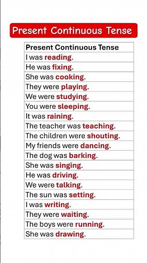 📘 Learn Past Continuous Tense Easily! | English Grammar for Beginners 👩‍🏫 | Simple Examples