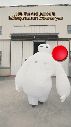 I Wore an Inflatable Costume and Met a Life-Sized Baymax Robot