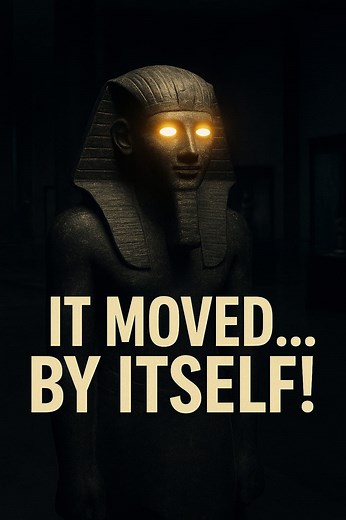 "This Egyptian Statue Moves… Only When No One’s Watching!" Late at night, a small Egyptian statue in a quiet museum hall starts moving… by itself! Rotating slowly, as if searching for someone… but no one’s there. Scientists found a possible explanation, but some say… the spirit inside it might still be awake. Dare to watch the full mystery unfold? Egyptian Mystery, Haunted Statue, Museum Mystery, Ancient Egypt, Supernatural, Unexplained Phenomenon, Ancient Secrets#EgyptianMystery #HauntedStatue 
