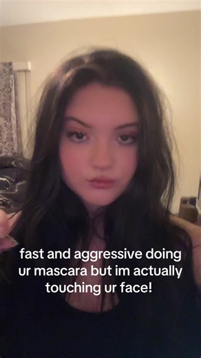 Fast and Aggressive Mascara Application ASMR