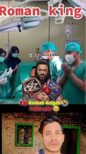 RIP 💔😭 Roman Reigns #imissyou #romanreigns #sadstatus