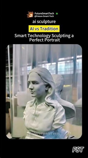 AI vs Tradition | Smart Technology Sculpting a Perfect Portrait