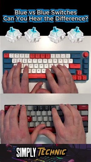 Blue vs Blue Switches! Can You Hear the Difference?