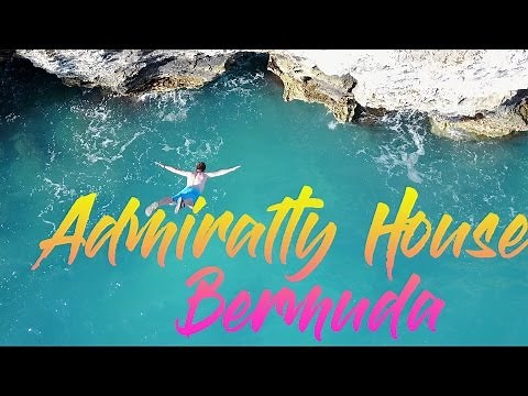 Cliff Jump into a Pirate Cave - Admiralty House Bermuda