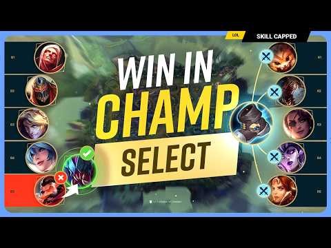 The Champion Select TRICKS That Make Climbing EASY - League of Legends