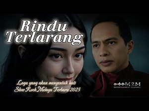 RINDU TERLARANG - Lagu Slow Rock Melayu Sedih Penuh Makna | Official Music Video