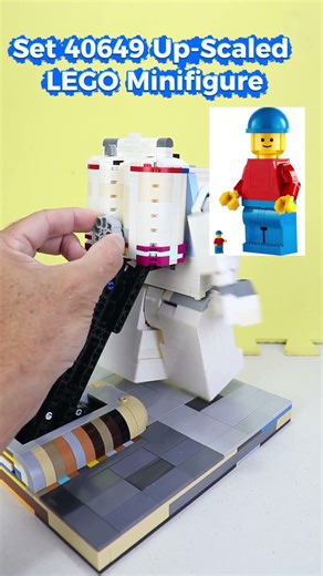 Short UP Scale Minifigure Lego 40921