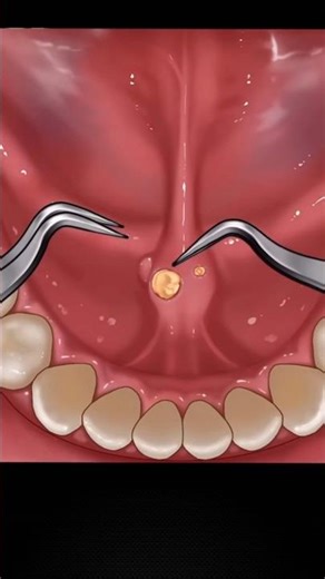 ASMR Mouth Cleaning#animation #cleaning #satisfying #foryou #shortsasmr #asmr #asmrsounds