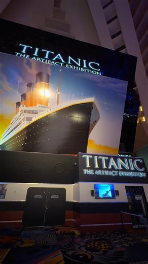 Explore hundreds of authentic #TITANICartifacts at Titanic: The Artifact Exhibition Las Vegas , including the iconic Big Piece, encounter the chilling touch of an iceberg replica, and walk through the recreated Grand Staircase with an opportunity for a professional photo on site. Each gallery brings TITANIC’s story into focus, from the personal belongings that speak to individual lives to the engineering innovations that made the Ship extraordinary. 🔗 Plan your visit today—tickets available at 
