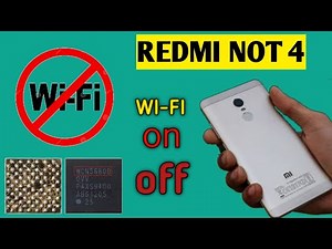 Redmi not 4 Wi-fi not working ।। Redmi not 4 wi-fi not working solution #Redminot4wifi