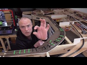 Model railway TT gauge/1:120 - Curve gradient/incline, flexible track, test run, information on t...