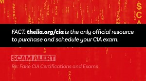 #theiia #scamalert | The Institute of Internal Auditors Inc. | 24 comments