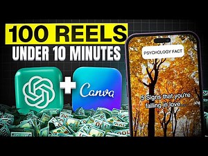 How to Create 100 Tiktoks FAST with AI!