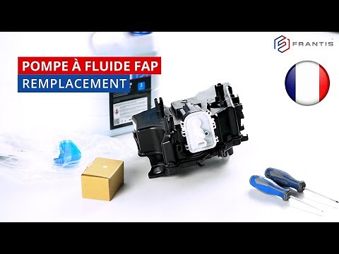 Instructions de remplacement de la pompe du réservoir FAP - kit de réparation de la marque FRANTIS