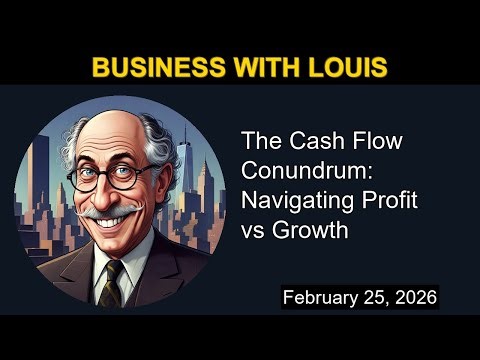 The Cash Flow Conundrum: Navigating Profit vs Growth | Business with Louis