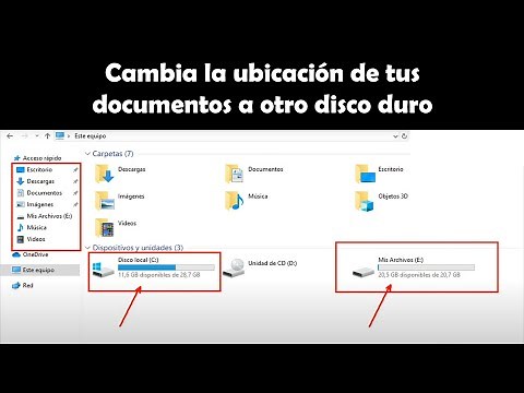 Change the location of downloads, documents, images, and videos from your local drive C: to anoth...
