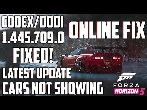 FIXED | Forza Horizon 5 (Codex/Dodi) Online Multiplayer and Latest Update (1.445.709.0)