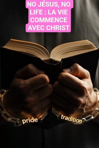 NO JÉSUS, NO LIFE : LA VIE COMMENCE AVEC CHRIST
