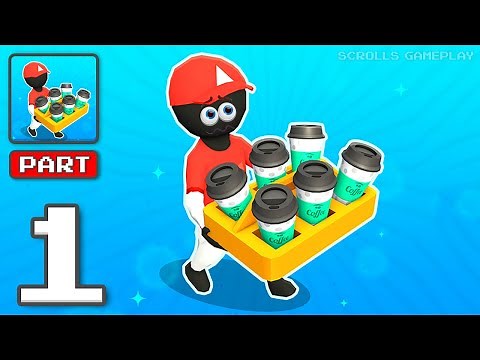 Coffee Shop - Gameplay Walkthrough Part 1 - Manage Your Coffee Business (iOS, Android)